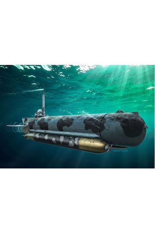 Revell Maket Model Kit Gemi German Midget Submarine Type Molch 5187