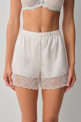 Suwen Bride Dantelli Pijama Altı Wsh11810074036 Ekru