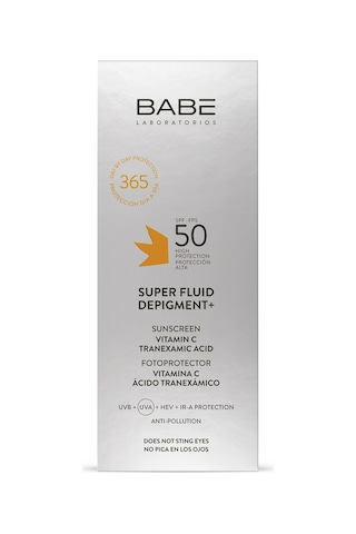 Babe Super Fluid Depigment + Leke Karşıtı Koruyucu Güneş Kremi SPF50 50 ML