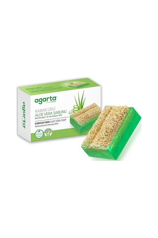 Doğal Kalıp Sabun 150gr - Aloe Veralı Kabak Lifli Adaçayı