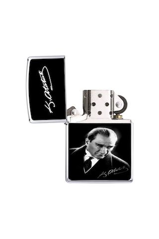 Atatürk Baskılı Beyaz Çakmak