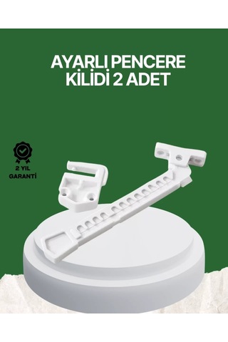 Home Çocuk Ve Evcil Hayvanlar İçin Pencere Emniyet Kilidi 2 Adet