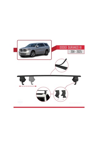 Dodge Durango 3 2011 Ve Sonrası İle Uyumlu Ace-4 Ara Atkı Tavan B