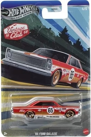 Hot Wheels Silver Series Vintage Club 5'li Set Hrt81-979j Çok Renkli