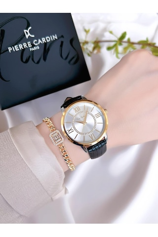 Pierre Cardin Pr.08.kd.2002f07 Kadın Kol Saati + Bileklik
