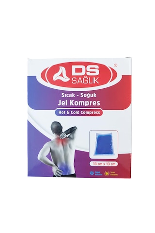 Ds Sağlık Sıcak-soğuk Jel Kompres Kılıflı 13x13 Ds Sağlık Sıcak-soğuk Jel Kompres Kılıflı 13x13