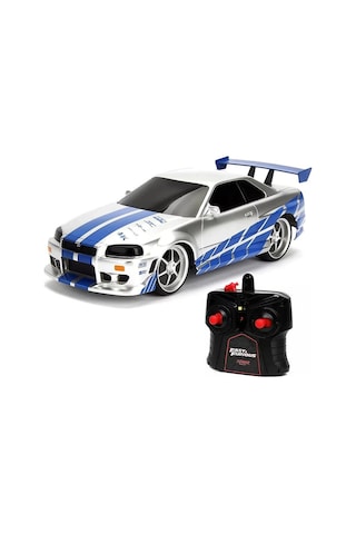 Fast&furious Rc Nissan Skyline Gt-r2002 1:16 - Çok Renkli