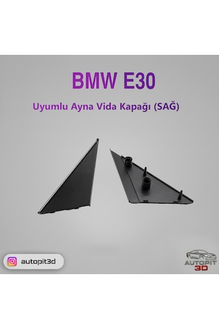 Bmw E30 Uyumlu İç Ayna Kapağı Sağ Taraf