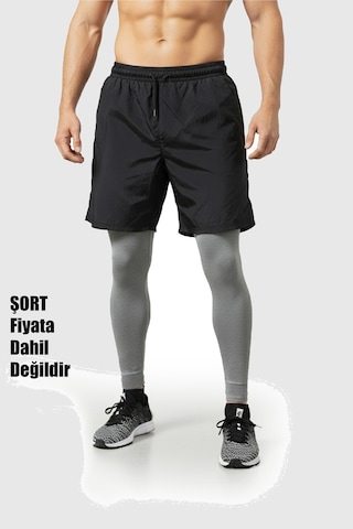 Rizzup Unisex Gri Dar Kesim Termal Performans Taytı Soğuk Havalar & Spor Kullanımı 2607073
