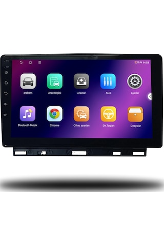 Caros Renault Clio 5 2019-2022 Android Multimedya 6gb Ram 128gb Hafıza 9"