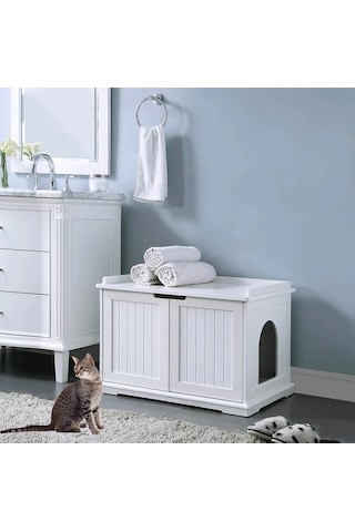 Akyıldız Mobilya Ağaç Atölyesi Palatial Ahşap  Kedi Evi