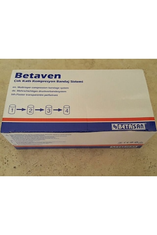 Betasan Betaven Çok Katlı Kompresyon Bandaj Sistemi 4 Adet