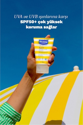 Spf 50+yüksek Koruma Yüz Vücut Güneş Koruyucu Suya Dayanıklı Bebek Çocuk Yetişkin 40ml