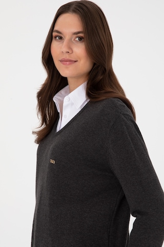 U.S. Polo Assn. U.s. Polo Assn. Kadın Antrasit Kazak /triko 50313598-vr006