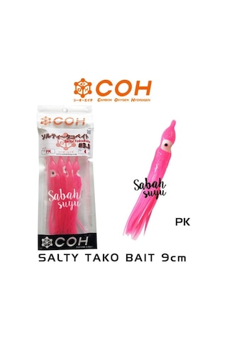 Coh Salty Tako Bait Silikon Ahtapot 9Cm - Pk