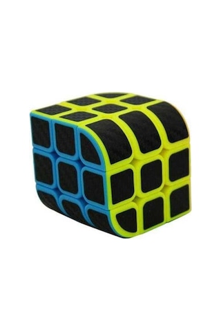 Cuber Speed Curve 3x3 Zeka Küpü Carbon Fiber Kaplama Zeka Küpü 3x3 Sabır Küpü Rubiks Cube Akıl Oyunları