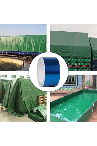 Homyl Tente Tamir Bandı Açık Hava Günlük Kullanım Mavi Mavi