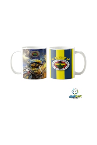Fenerbahçe Kupa Bardak Tek Adet K0398 Çok Renkli