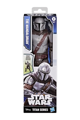 Star Wars Hasbro Titan Serisi Mandalorian Aksiyon Figürü 30 cm