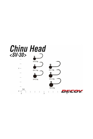 Decoy Sv-30 Chinu Jh Jig Head (489822819)
