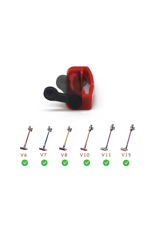 Dyson V6 V7 V8 V10 V11 V15 Uyumlu Tetik Kilidi - Parmak Yormayan Güç Düğmesi Kilidi