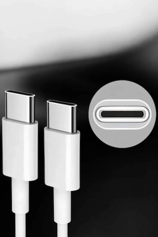 İos Uyumlu Type-c Girişli Hızlı Şarj 15/15 Pro Max Adaptör Ve Kablosu