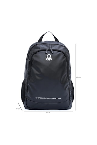 Unıted Colors Of Benetton Unisex Sırt Çantası 20870 Std / Siyah Siyah