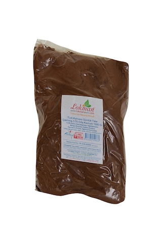 Lokman Avm Türk Kahvesi Günlük Taze Çekilmiş 3.75 Orta Kavrum 1 KG Paket