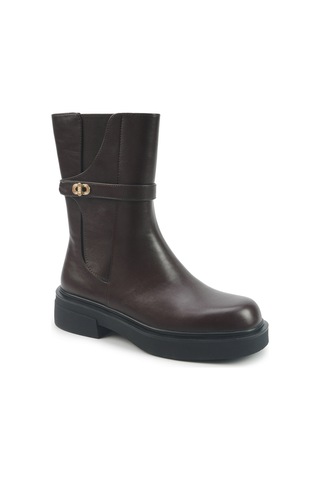 Nine West Canger 5pr Kahverengi Kadın Düz Bot 000000000102012293 Kahverengi