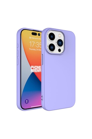 Apple Uyumlu iPhone 15 Pro Kılıf Zore Lsr Lansman Kapak Lila