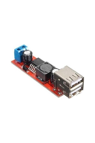Electroon Çift USB Çıkışlı 9V-12V-24V-36V-5V DC 3A Dönüştürücü