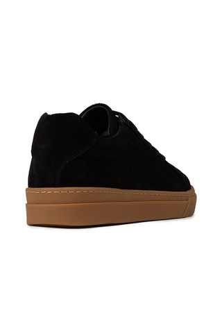 Deery Erkek Hakiki Süet Siyah Sneaker Ayakkabı - 02018msyhc03 Siyah