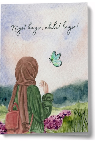 Niyet Hayır Akıbet Hayır Mini Defter Çok Renkli