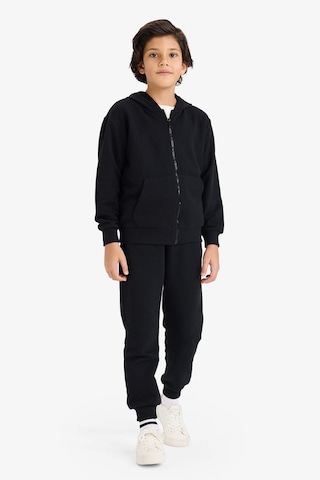 Defacto Erkek Çocuk Beli Paçası Lastikli Basic Düz Pike Eşofman Altı B5755a826spbk27 Siyah-bk27
