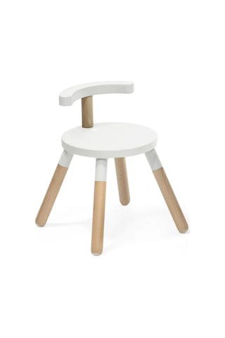 Stokke Mutable Chair White Ayarlanabilir Yükseklikli Hafif Ve Güvenli Çocuk Sandalyesi Aksesuarlar Beyaz