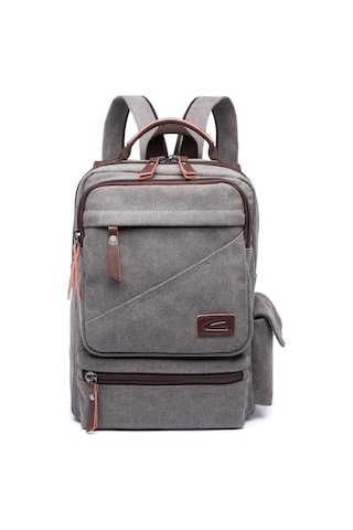 Cactive C-active Kanvas Kumaş Orta Boy Sırt Çantası 1261 Gri