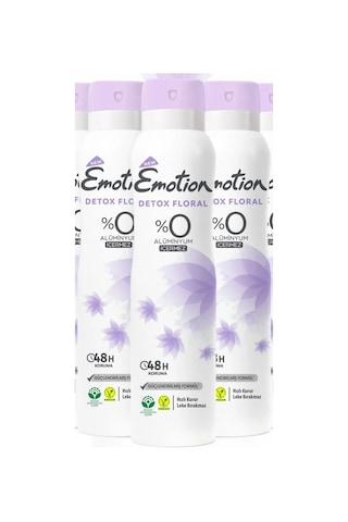 Detox Floral Deodorant 3x150ML