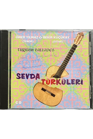 Plak Değildir Cd Dir Cd Ömer Yılmaz & Bekir Küçükay Sevda Türkü