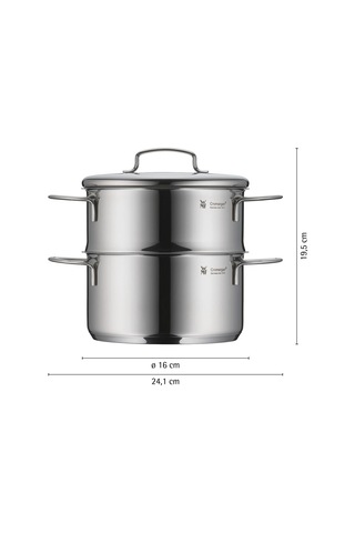 Wmf Mini Buharlı Derin Tencere 16 Cm Gümüş