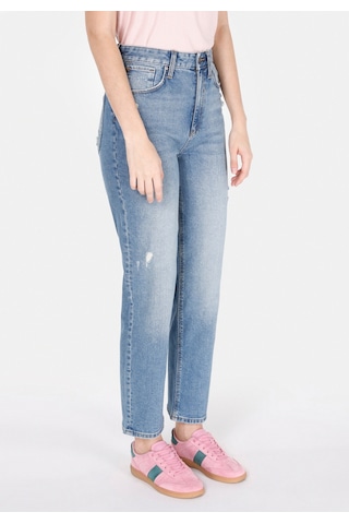 Colin's Colins 884 Lauren Straight Fit Yüksel Bel Düz Paça Kadın Mavi Jean Pantolon Cl1072260 Cl1072260 Q1.v1 Dn43939 Denim