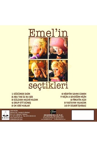 Emel Sayın - Emel'in Seçtikleri 1979 - Cd