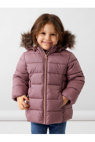 Name It Kapüşonlu Gülkurusu Kız Çocuk Mont 13218451 001
