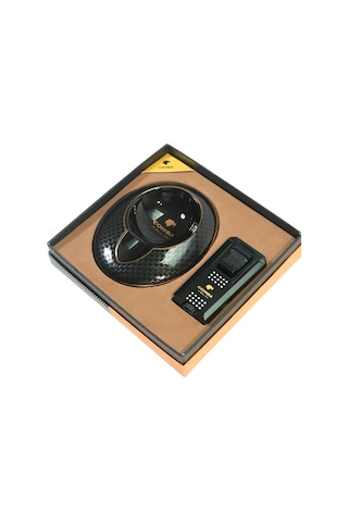 Cohiba Çift Torch Çakmak Porselen Tekli Küllük Karbon İkili Puro Seti Tr9833