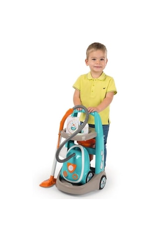 Smoby Temizlik Arabası + Elektrikli Süpürge