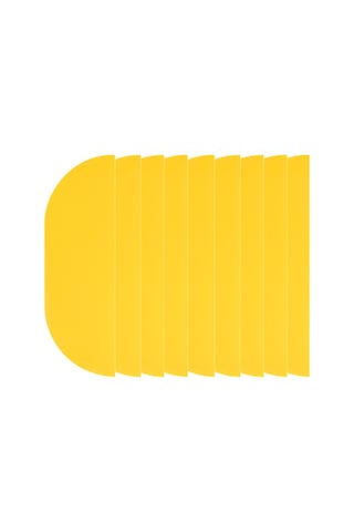 Mufunye 10 Adet Tek Taraflı Sarı Fly Trap - 34.5x11.2cm Oval - Etkili Uçan Böcek Tutucu - Kokusuz Ve Dayanıklı - Islak Lambalar İçin Uygun