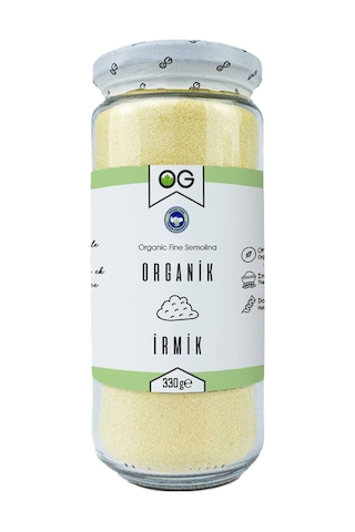 OG naturalOrganik İrmik ve Organik Bebek Bisküvi Seti