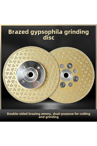 Suofeng Cuanxing El Fırçası Taşlama Diski - Mermer, Kuvars, Granit Yenileme Ve Kesim İçin 10cm 100 İnce Zımpara