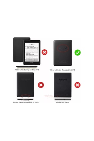 Amazon Kindle 2019 Touch E-kitap Okuyucu Kılıfı