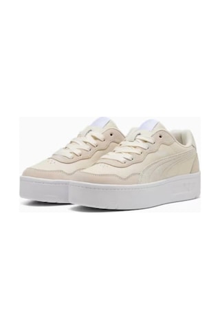 Puma Court Lally Skye Sd 400735 01 Kadın Sneaker Ayakkabı Bej 36-40 Bej