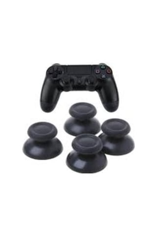 4 Tane Ps4 Topuz Analog Başlık V1 V2 Kol Uyumlu Gri Renk